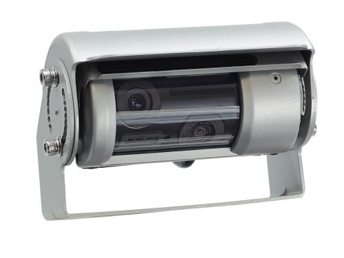 Univerzális furgon és lakóautó dupla kamerás tető tolatókamera automata zárral kamerafűtéssel ezüst színben 771000-6015
