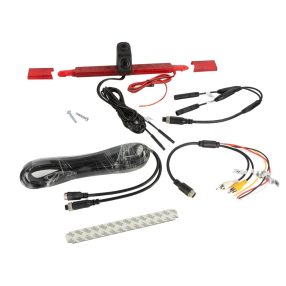   Tolatókamera hátsó  dual view lakóautó/lakókocsi Hella pótféklámpa helyére szerelhető piros színű 771000-6025