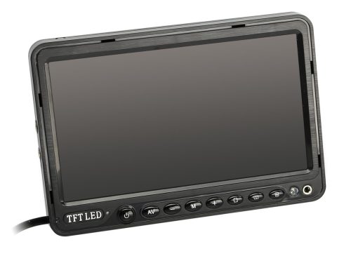 Univerzális tolatókamera monitor 7" 3x video bemenet 771000-6202
