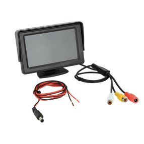   Univerzális tolatókamera monitor 4,3 coll 2x videóbemenettel 771000-6206