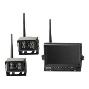   Tolatókamera monitor készlet 7" 2x kamera digitális videó transmitterrel éjjellátó funkcióval 771000-6251