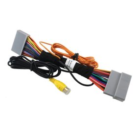    Honda gyári rádió estén tolató kamerához videó bemenet  tolatókamera illesztéshez 771130-1001