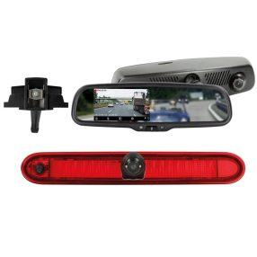   Mercedes Citan-Renault Kangoo éjjellátó tolatókamera és tükörmonitor szett-3 771190-9004