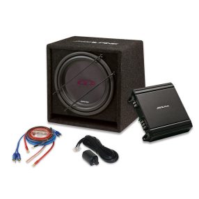   ALPINE  12"-os (30 cm-es) nagy teljesítményű mélynyomó csomag SBG-30KIT