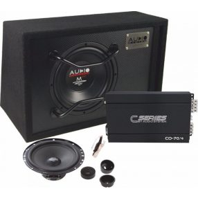   Audio System CO autóhifi szett M10 EVO BR + MX 165 EVO + CO-70.4