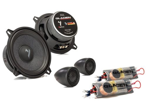 Gladen Audio Beta 130.2 2 utas komponens hangszóró szett, 130 mm