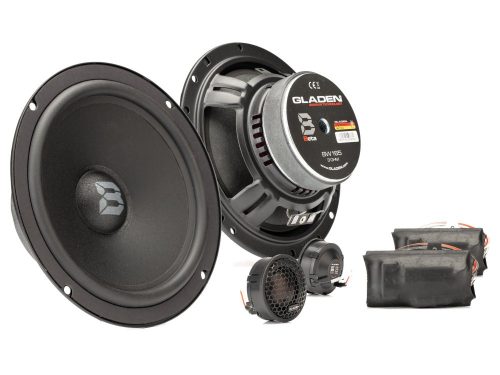Gladen Audio Beta 165.2 2 utas komponens hangszóró szett, 165 mm