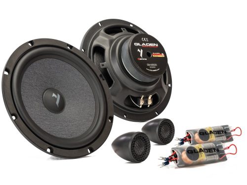Gladen Audio Gamma 200.2 2 utas komponens hangszóró szett, 200 mm