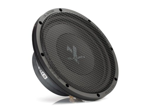 Gladen Audio Gamma 10 Slim lapos mélynyomó hangszóró, 250 mm, 2x2 Ohm