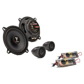   Gladen Audio Gamma 130.2 Slim 2 utas lapos komponens hangszóró szett, 130 mm
