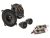 Gladen Audio Gamma 130.2 Slim 2 utas lapos komponens hangszóró szett, 130 mm
