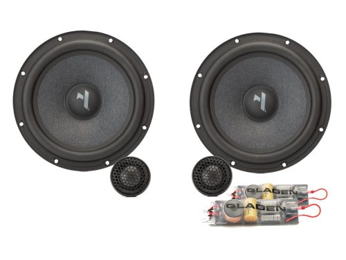 Gladen Audio Gamma 165.2 2 utas komponens hangszóró szett, 165 mm