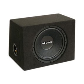   Gladen Audio M-LINE 12 ZD autóhifi subwoofer zárt ládában 