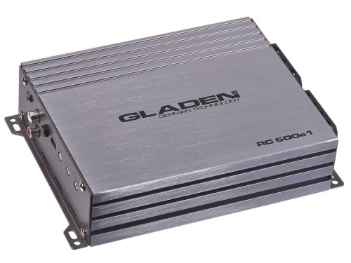 Gladen Audio RC 600c1 D-osztályú mono autóhifi erősítő 