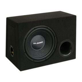 Gladen Audio RS 12 BR autóhifi subwoofer reflex ládában 