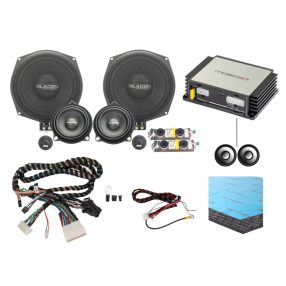   Gladen BMW Plug and Play hangrendszer hangszóró cserével G modellekhez gyári RAM egységgel GA-SU-BM-RAM-BASIC