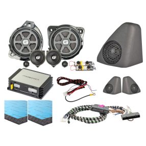   Gladen Mercedes Plug and Play hangrendszer C205 és A205  ASD-vel GA-SU-MB-205ASD-BASIC-CC