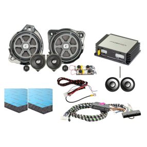   Gladen Mercedes Plug and Play hangrendszer minden Mercedes C, E GLC  modellhez ASD-vel GA-SU-MB-205ASD-BASIC