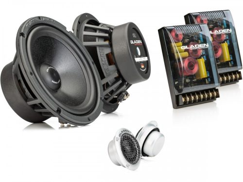 Gladen Audio Zero Pro 165.2 DC két utas High End autóhifi hangszóró szett 