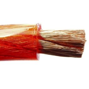   Autóhifi OFC réz tápkábel erősítőhöz 50 mm2 Piros Gladen GA50R