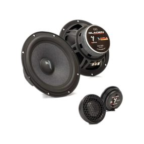   Gladen Audio Gamma 165.2-AC 2 utas aktív komponens hangszóró szett keresztváltó nélkül, 165 mm