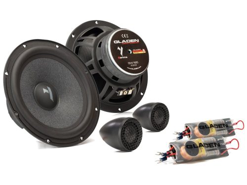 Gladen Audio Gamma 165.2 2 utas komponens hangszóró szett, 165 mm, 3 Ohm