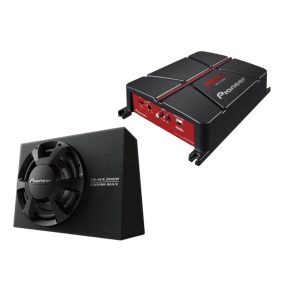   Pioneer GM-A3702 + TS-WX306B autóhifi erősítő és mélynyomó szett 