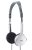 JVC HA-L50-W fülre illeszkedő összecsukható fejhallgató 30 mm neodímium hangszóróval fehér színben