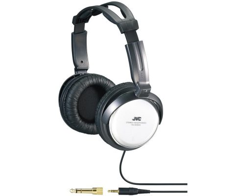 JVC HA-RX500 zárt fejhallgató 40 mm neodímium meghajtóval, 3.5 m kábellel otthoni zenehallgatáshoz