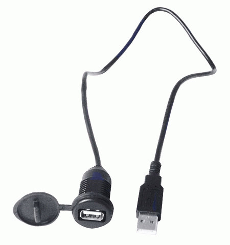 Phonocar 05912 USB kábel beépíthető aljzattal