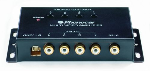 Phonocar VM251 professzionális videójel elosztó és erősítő 1 bemenet