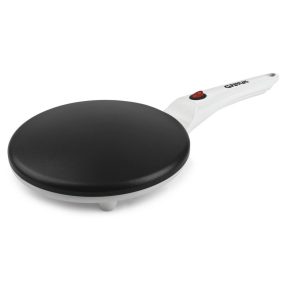   G3 Ferrari G10306 Creppe elektromos palacsintasütő 20 cm tapadásmentes felülettel, 800 W, mosogatógépben mosható tál
