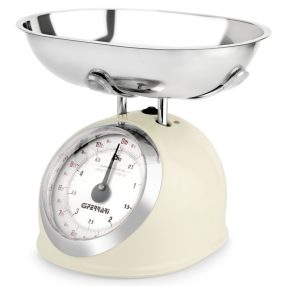   G3 Ferrari G20003 ASKA mechanikus konyhai mérleg 5 kg-ig, krém