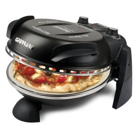   G3 Ferrari G10006 EVO Forno Pizza Delizia pizzasütő 400°C-ig, fekete