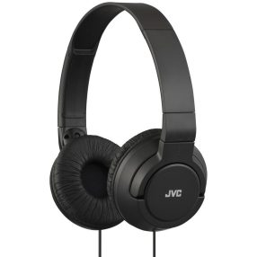   JVC HA-S180B összecsukható ultrakönnyű utcai fejhallgató, 30mm neodímium meghajtó, fekete