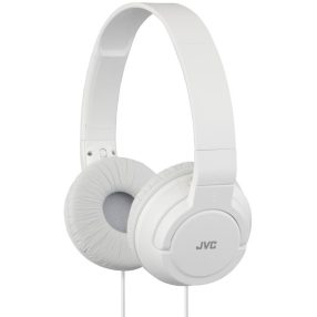   JVC HA-S180W összecsukható ultrakönnyű utcai fejhallgató fehér, 30mm neodímium meghajtóval