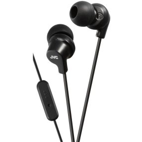   JVC HA-FR15B utcai fülhallgató headset funkcióval, 9mm neodímium driverrel, fekete színben