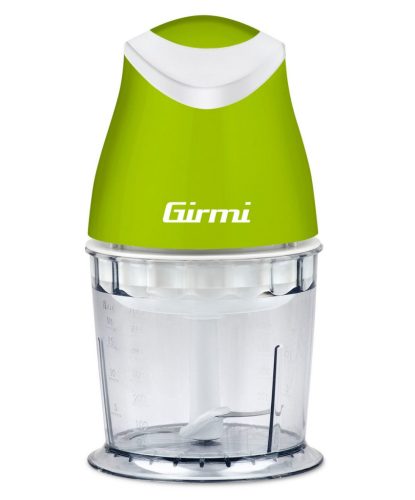 Girmi TR01 Professzionális aprító zöld színben, 350W teljesítmény, 500 ml rozsdamentes acél pengékkel, kompakt konyhai élmény