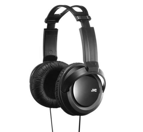 JVC HA-RX330 zárt sztereó fejhallgató 40 mm neodímium hangszóróval, Deep Bass Port, 2,5 m kábel