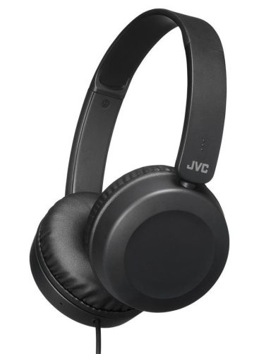 JVC HA-S31M-B vezetékes fejhallgató 30,6 mm-es neodímium meghajtóval, mikrofonnal, fekete