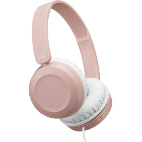   JVC HA-S31M-P fejhallgató matt rózsaszín, 30,6 mm-es neodímium meghajtóval, mikrofonnal, 1,2 m kábel