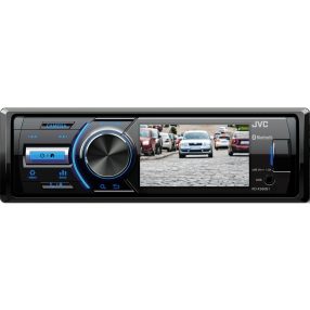   JVC KD-X560BT mechanika nélküli Bluetooth digitális média fejegység 3" QVGA kijelzővel, USB/AUX, tolatókamera támogatás