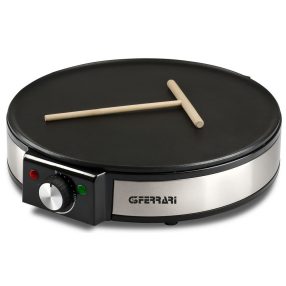   G3 Ferrari G10098 Profi-crepe palacsintasütő, 30 cm tapadásmentes felülettel, 1200 W, spatulával és lapáttal