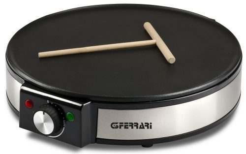G3 Ferrari G10098 Profi-crepe palacsintasütő, 30 cm tapadásmentes felülettel, 1200 W, spatulával és lapáttal