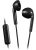 JVC HA-F17M-B utcai fülhallgató mikrofonnal, 10.7 mm hangszóró, fekete, 3.5 mm jack