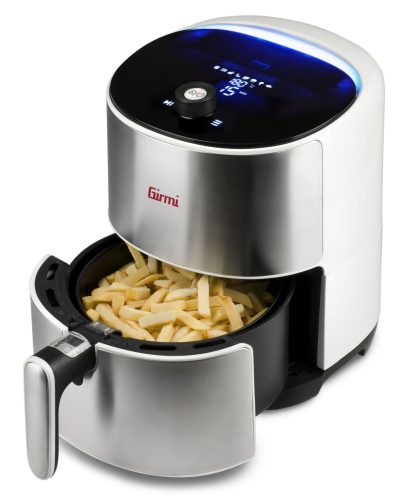 Girmi FG95 forrólevegős fritőz 3,2 literes kosárral, digitális kijelzővel és 8 programmal