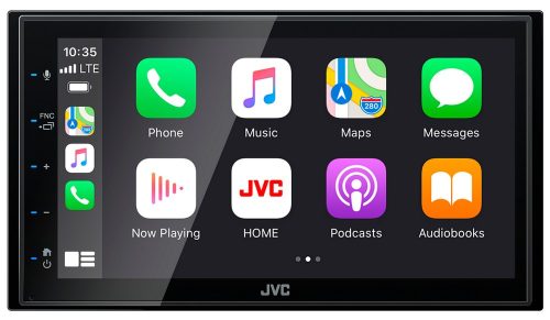JVC KW-M560BT 6,8” érintőkijelzős autórádió vezetékes CarPlay és Android Auto