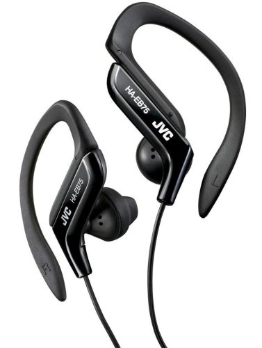 JVC HA-EB75-BNU sportoláshoz fejlesztett fülklipszes utcai fülhallgató, fekete