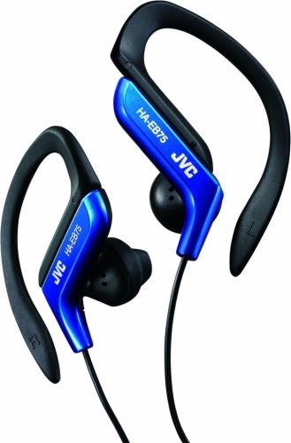 JVC HA-EB75-ANU sport fülhallgató állítható fülklipsszel, kék/fekete