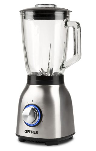 G3 Ferrari G20098 Vortice turmixgép, 1000 W, 1,5 literes edzett üveg tartály, 6 rozsdamentes acél penge, jégaprításra is alkalmas